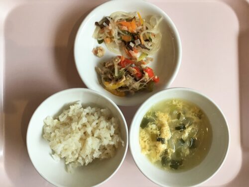 今日の給食
