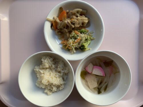 今日の給食