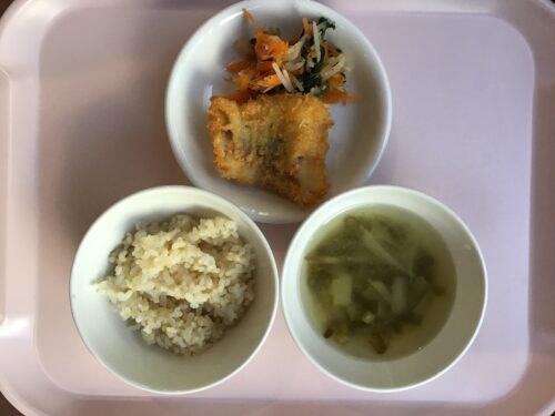 今日の給食