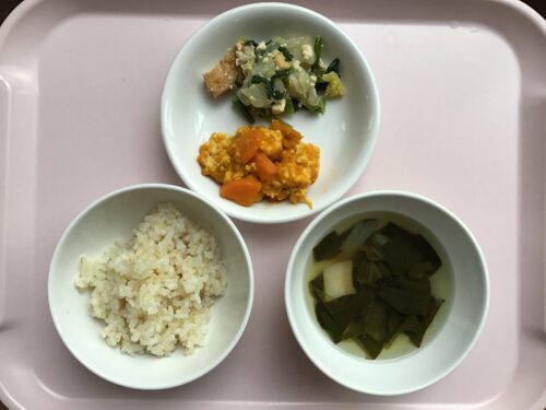 今日の給食