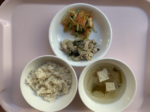 今日の給食