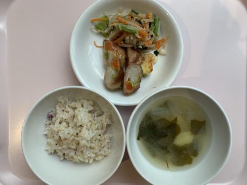 今日の給食