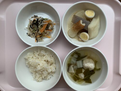 今日の給食