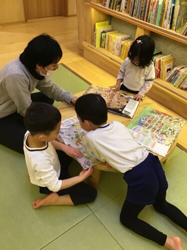 夕方の時間に・・・