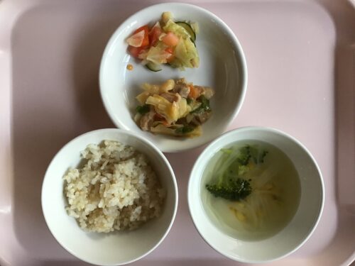 今日の給食