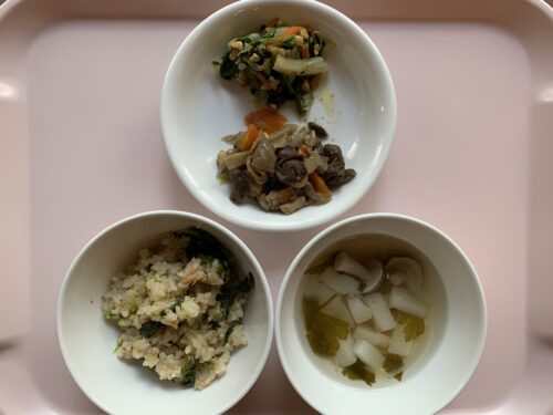 今日の給食