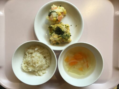 今日の給食