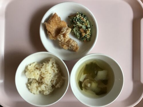 今日の給食