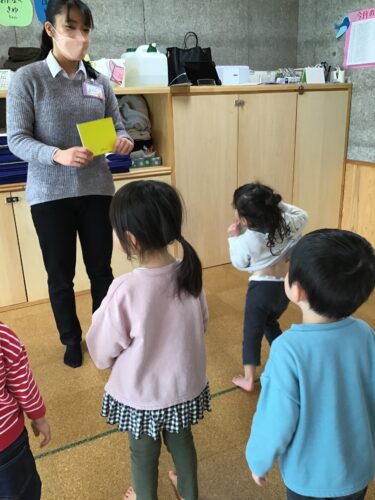 今年度最後の英語あそび！