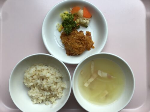 今日の給食