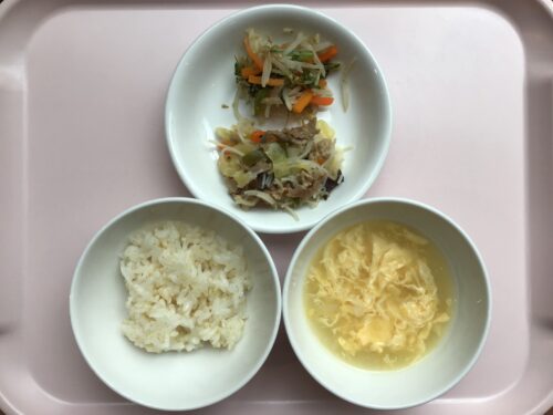 今日の給食