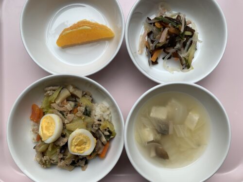 今日の給食