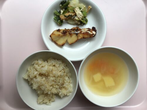今日の給食