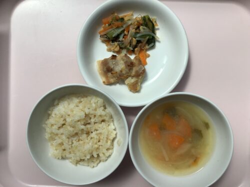 今日の給食