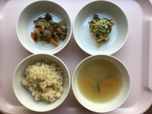 今日の給食