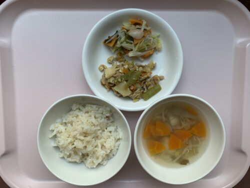 今日の給食
