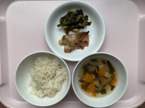 今日の給食