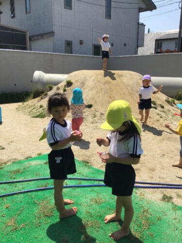 水、砂、泥あそび