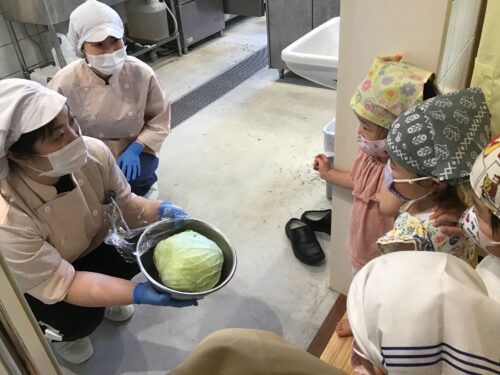 キャベツちぎり