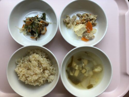 今日の給食