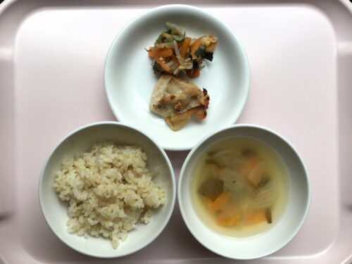 今日の給食