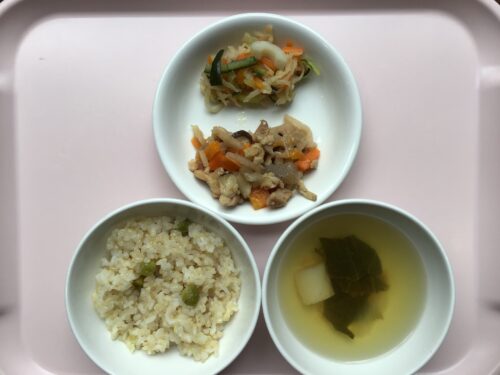 今日の給食