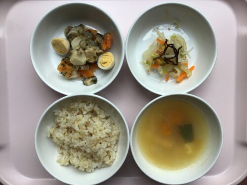 今日の給食