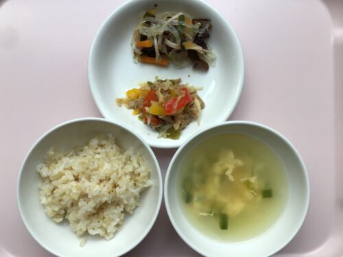 今日の給食