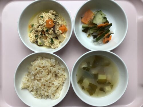 今日の給食