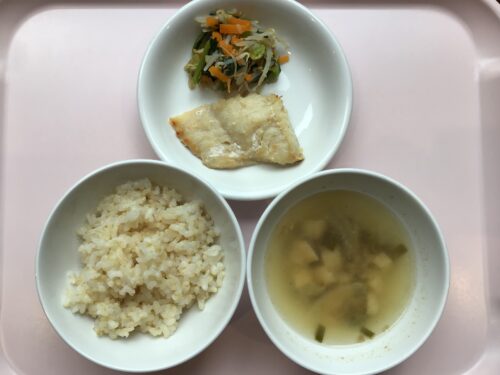 今日の給食