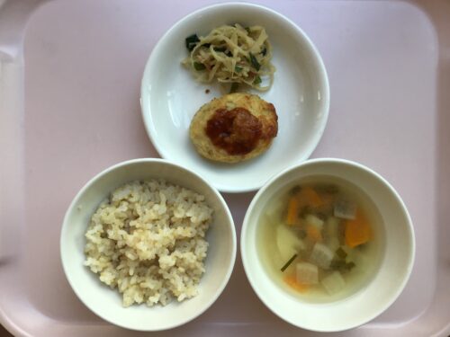 今日の給食