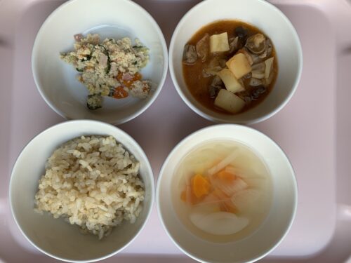 今日の給食