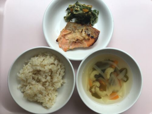 今日の給食