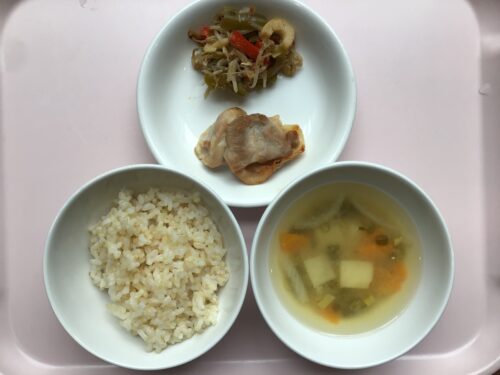 今日の給食