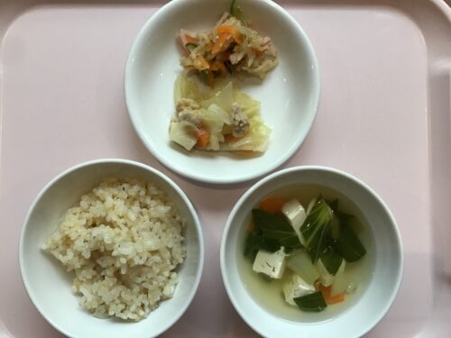 今日の給食