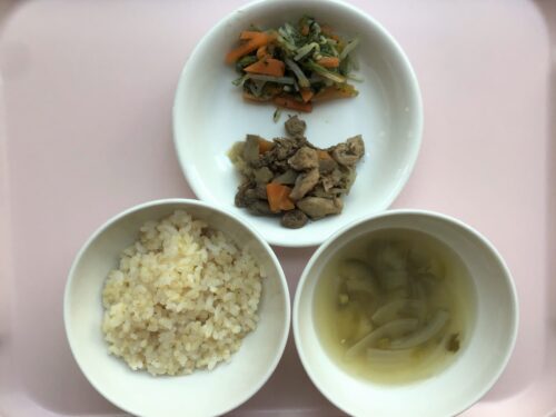 今日の給食
