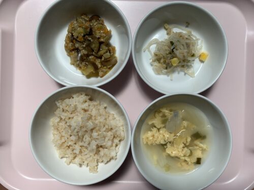 今日の給食