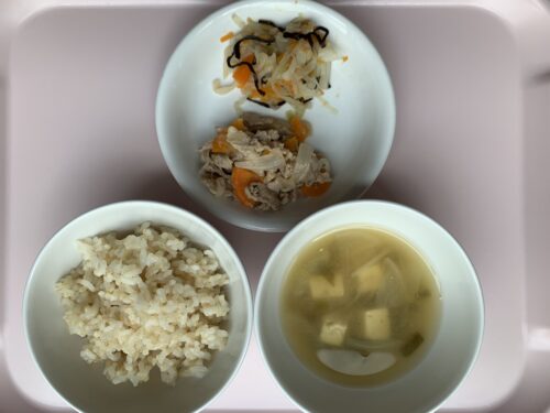 今日の給食