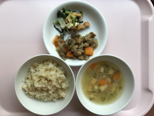今日の給食