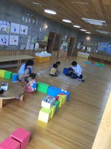 ８月子育て支援イベントを行いました☆