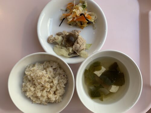 今日の給食