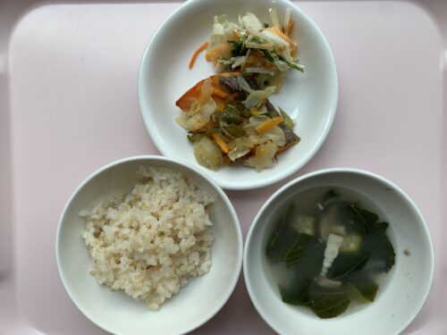 今日の給食