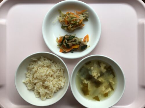 今日の給食
