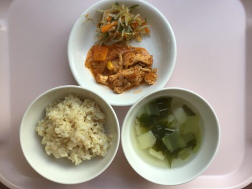 今日の給食
