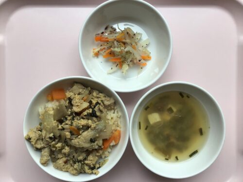 今日の給食
