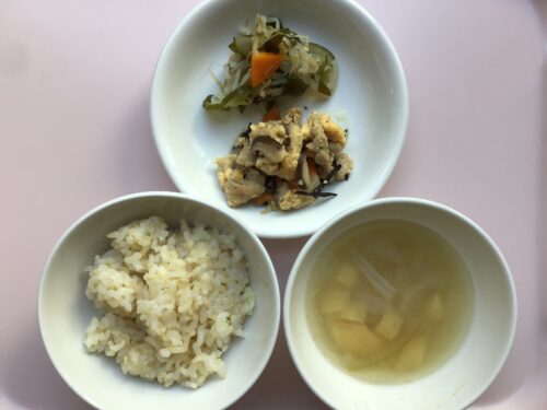 今日の給食