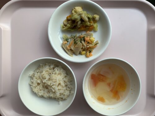 今日の給食