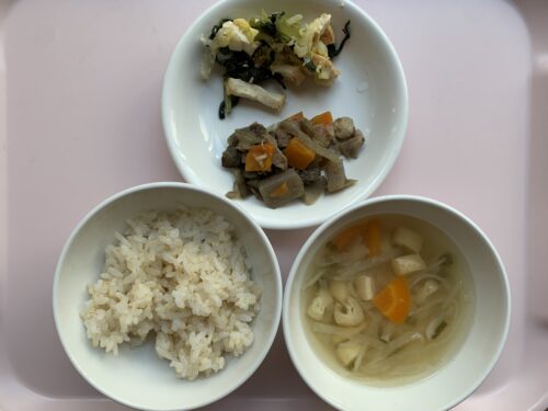 今日の給食