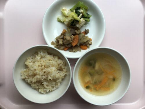 今日の給食