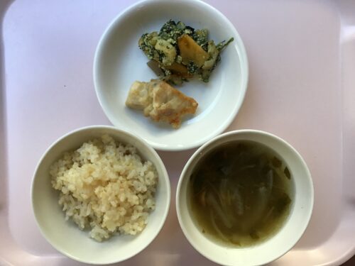 今日の給食